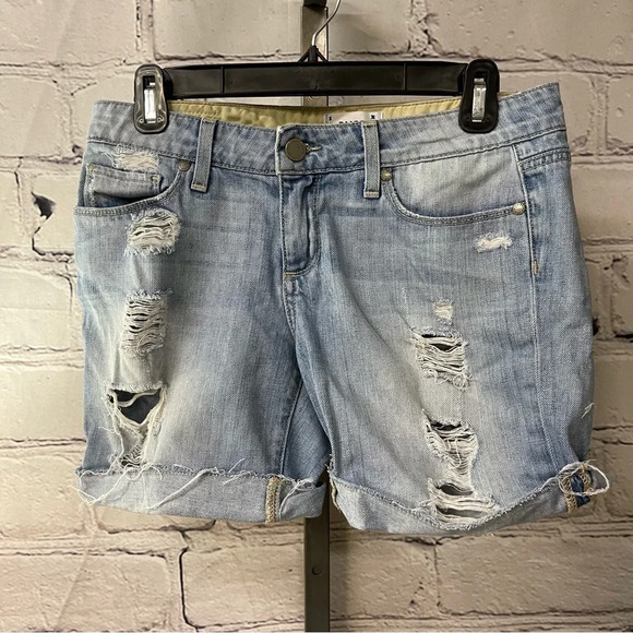 Paige grant denim shorts size 25 - Picture 1 of 4